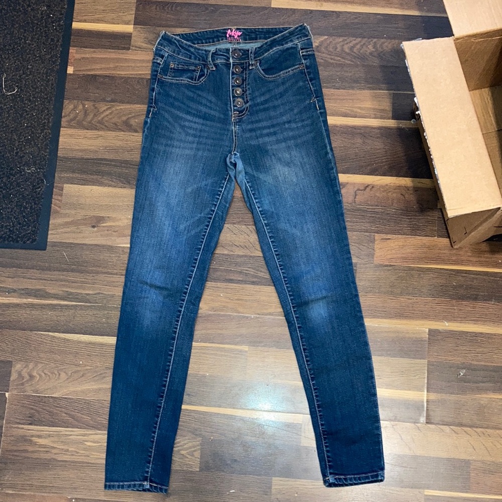 Extremely High Waisted Jeggings Jeans